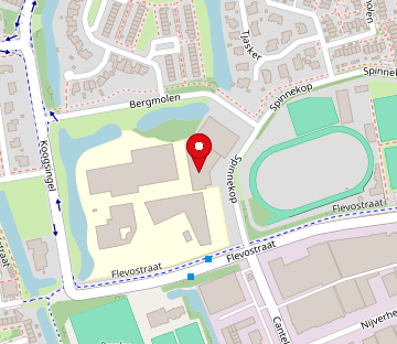 Kaartje met de ligging van H20 Event Locatie